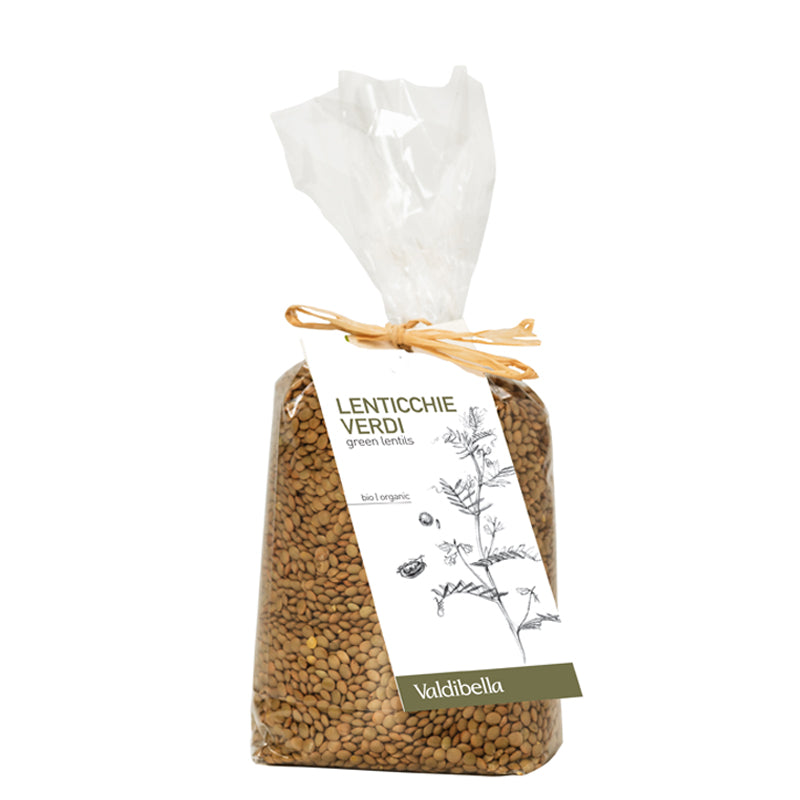 Lenticchie verdi bio 500 gr - Valdibella